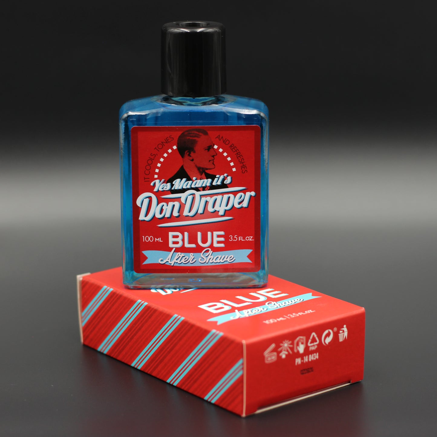 DON DRAPER After Shave BLUE
