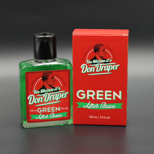 DON DRAPER After Shave GREEN