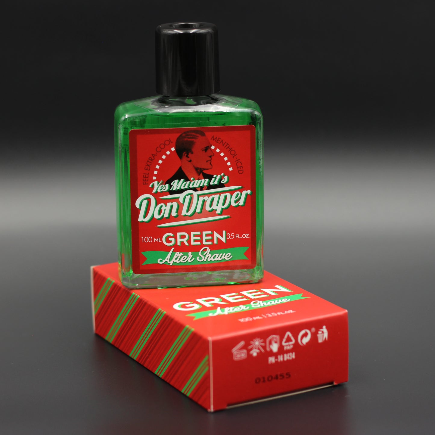 DON DRAPER After Shave GREEN