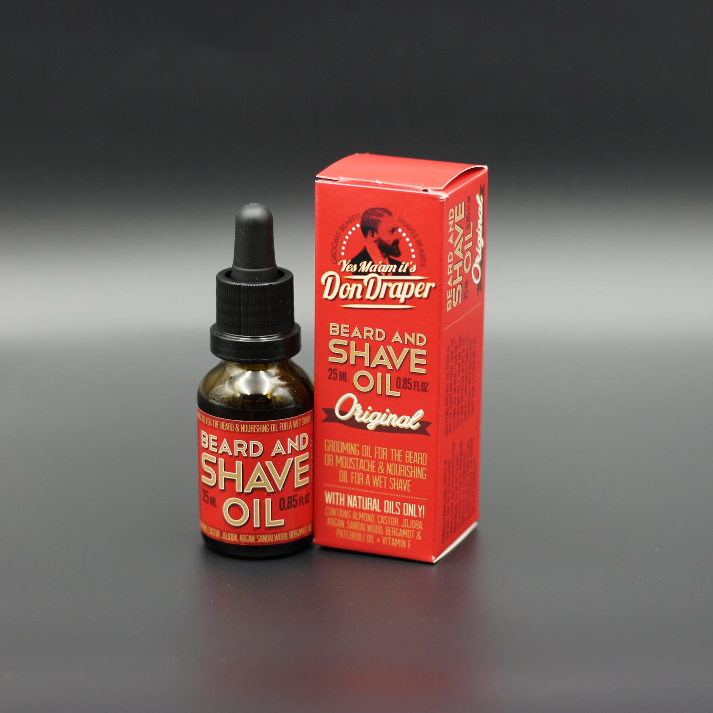 🧔♂️ Don Draper Beard & Shave Oil – Pflege trifft Rasierkultur