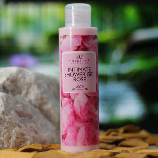 Natürliches Intimduschgel mit Rose