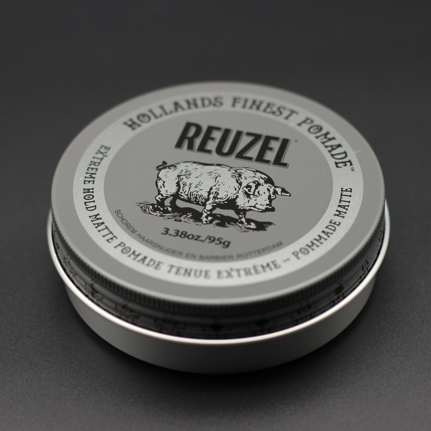 Reuzel Concrete Hold Matte Pomade – Betonfest, aber flexibel (95 g)