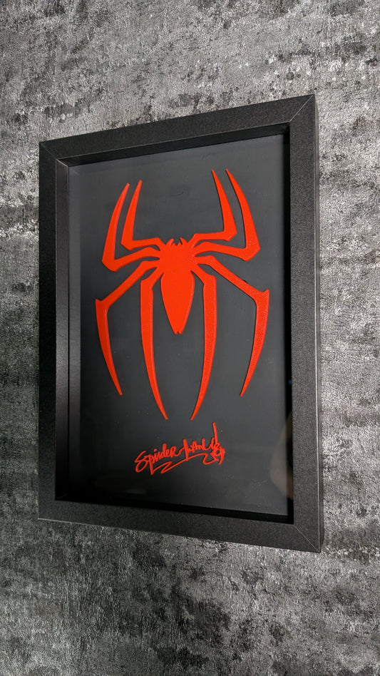 Spinne 3D Druck Österreich Steiermark Austria Bilderrahmen Wall-Art