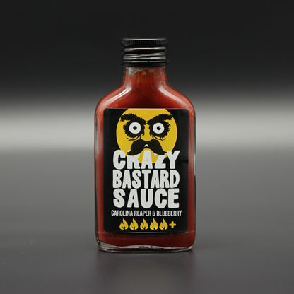 Crazy Bastard Carolina Reaper &amp; Blueberry Sauce – Wenn Dessert auf Dämon trifft!