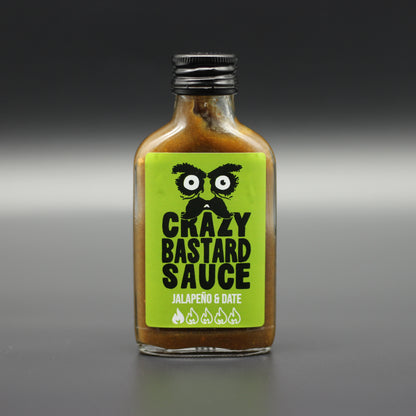 Crazy Bastard Jalapeño &amp; Dattel – Mild, süß und teuflisch charmant! 