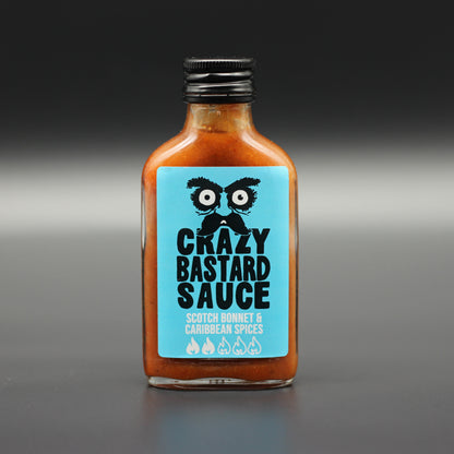 Crazy Bastard Scotch Bonnet &amp; Caribbean Spices – Urlaubsfeeling aus der Flasche!