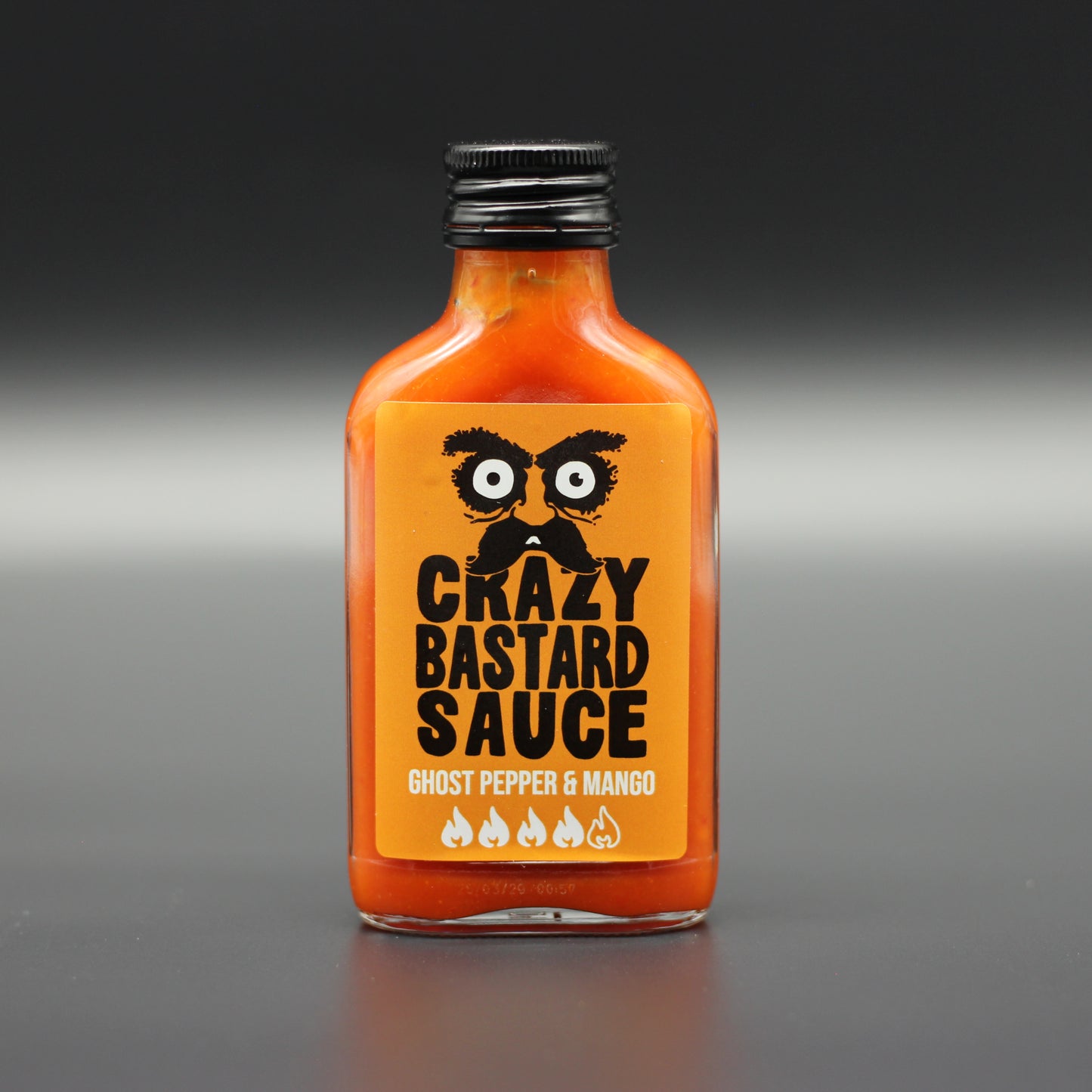Crazy Bastard Ghost Pepper Mango Sauce 100 ml