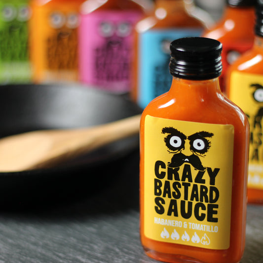 🔥Crazy Bastard Habanero & Tomatillo Sauce 100 ml🔥