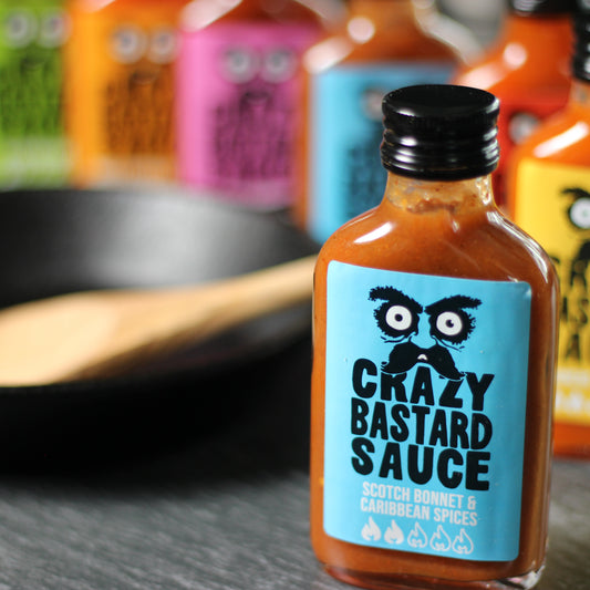 🔥Crazy Bastard Sauce - Scotch Bonnet & Caribbean Spices 100 ml🔥