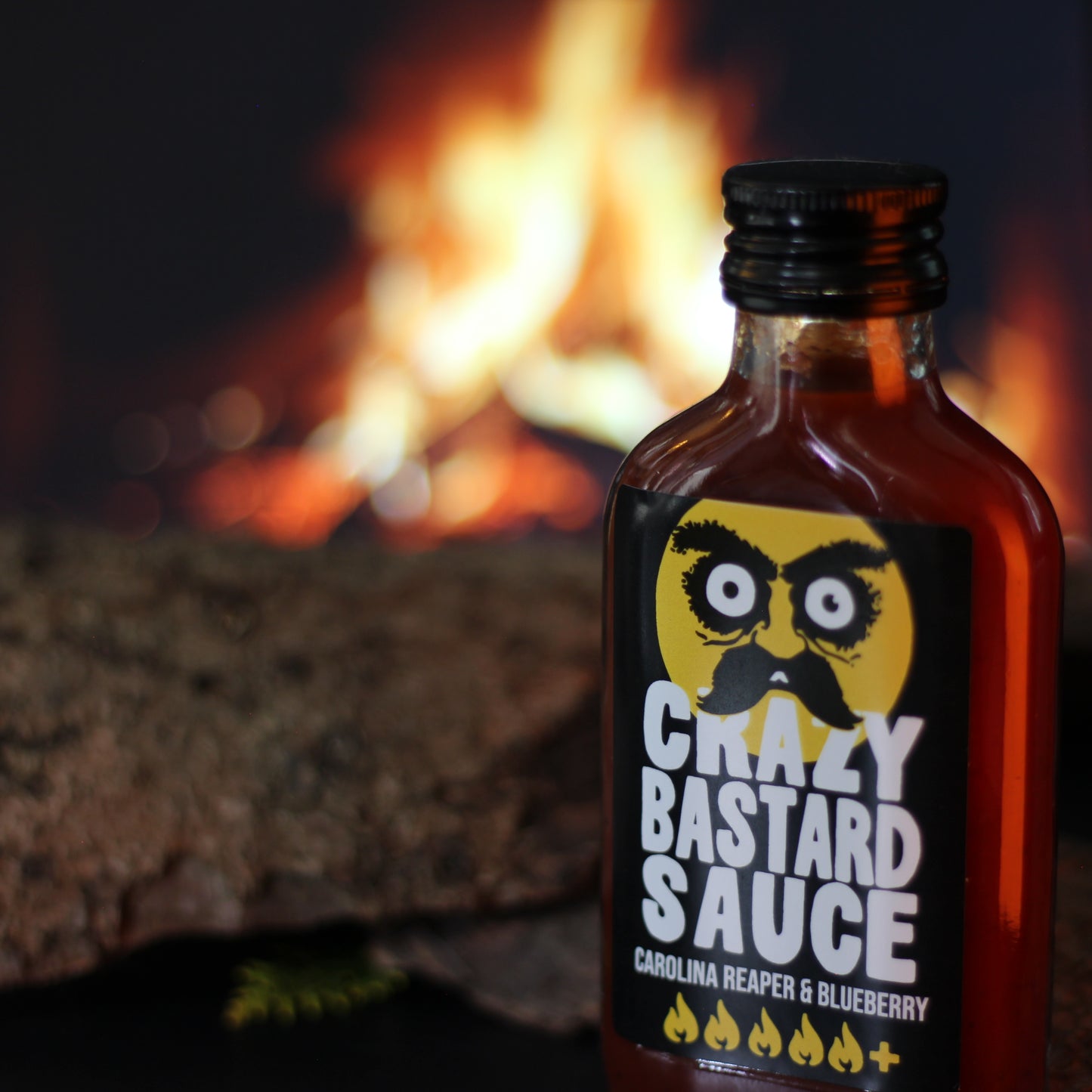 🔥Crazy Bastard Carolina Reaper & Blueberry Sauce 100 ml🔥