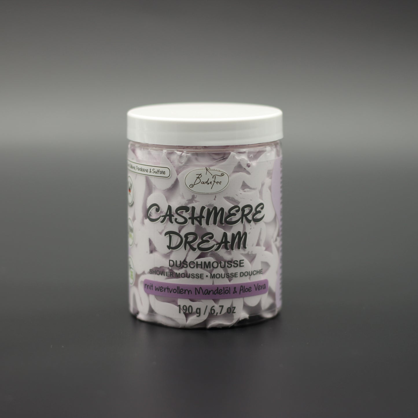 Dusch Mousse „Cashmere Dream“ – Cremiger Duschgenuss mit Buttermilch-Duft (190 g)