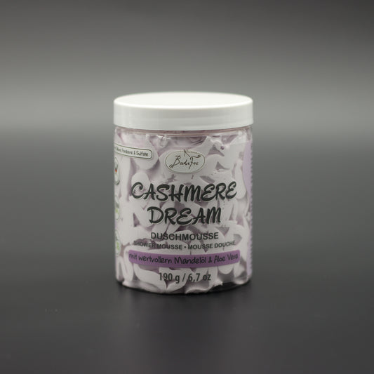 Dusch Mousse „Cashmere Dream“ – Cremiger Duschgenuss mit Buttermilch-Duft (190 g)