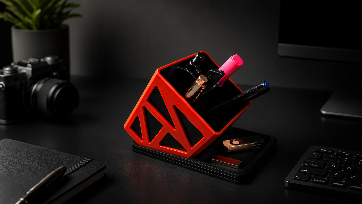 Red Desktop DropZone Organizer OddyForge OddySphere