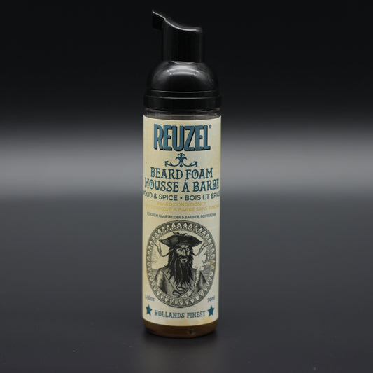 Reuzel Beard Foam WOOD &amp; SPICE – Schaum trifft Stil