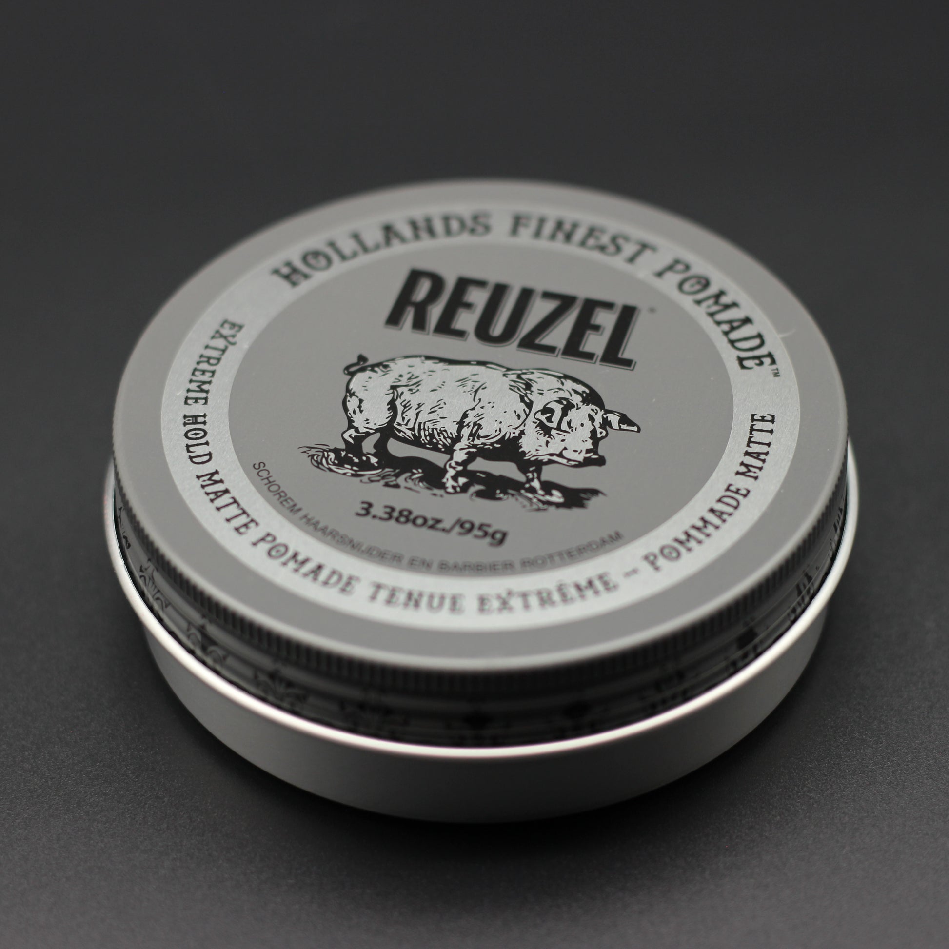 Reuzel Concrete Hold Matte Pomade – Betonfest, aber flexibel (95 g)