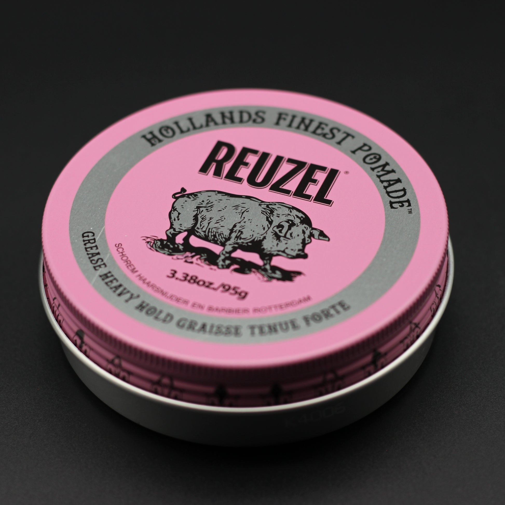 Reuzel Grease Heavy Hold Pink – Der Klassiker mit Kaugummi-Kick (95 g)