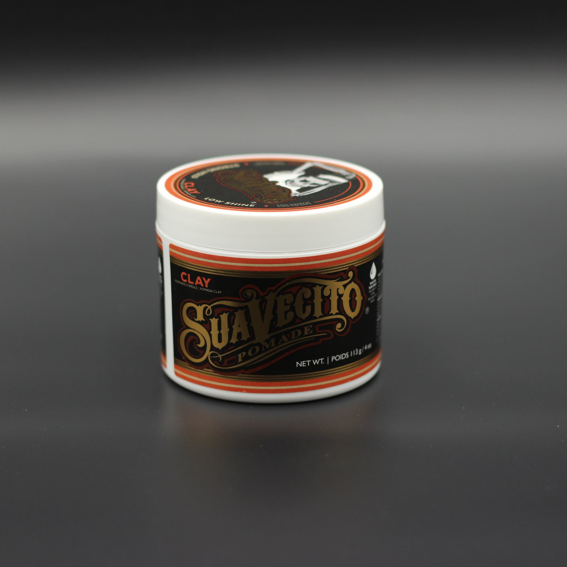 🪨 Suavecito Clay Pomade Firme Hold – Matt. Stark. Legendär.