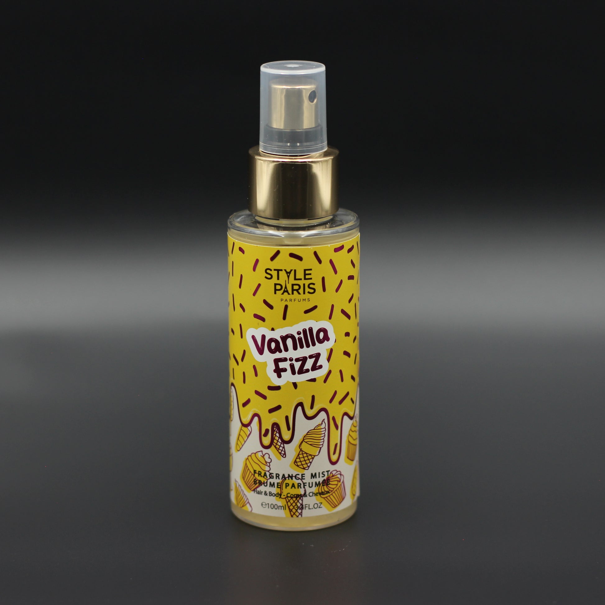 🍦 Vanilla Fizz Body Mist – Süßer Duftwirbel für Körper &amp; Haare (100 ml)
